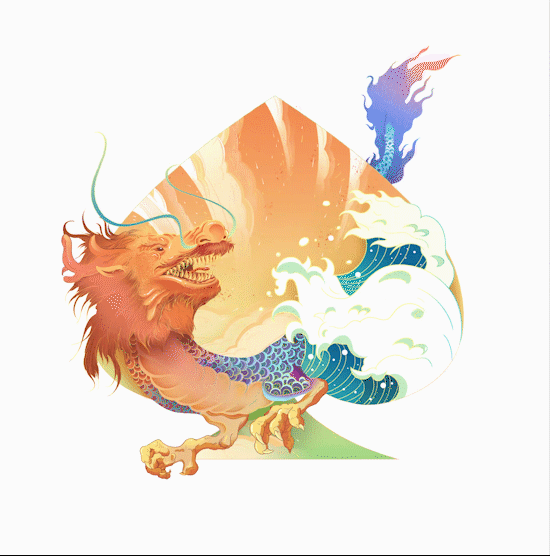 四大神兽-传统装饰（图ZMjI4NDMxMTE2） - 创作习作 - 站酷设计师蔷薇哟原创素材 - 站酷ZCOOL