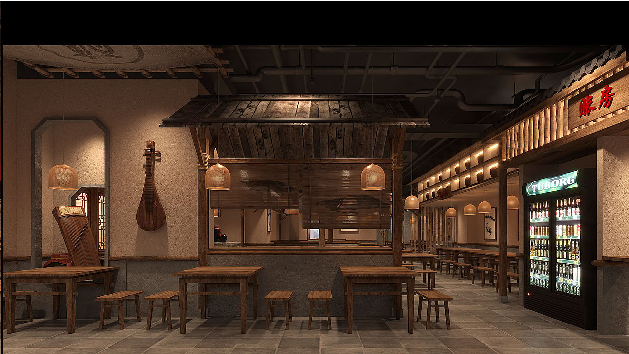 先启半步颠小酒馆|空间案例