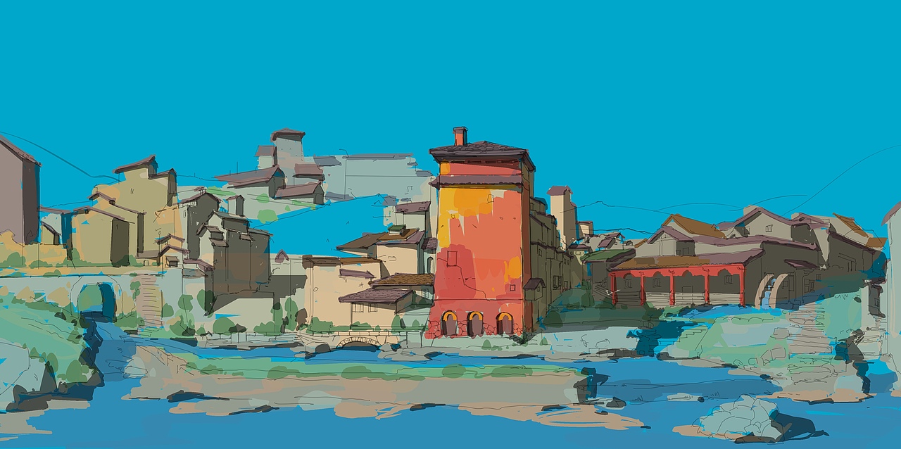 water capital（图ZMzEyMDc4Nzk2） - 游戏原画 - 站酷设计师liquidcoco李奎德原创素材 - 站酷ZCOOL