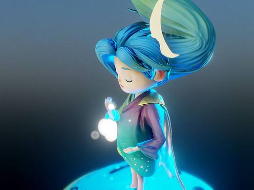 《元光精灵》潮玩设计
