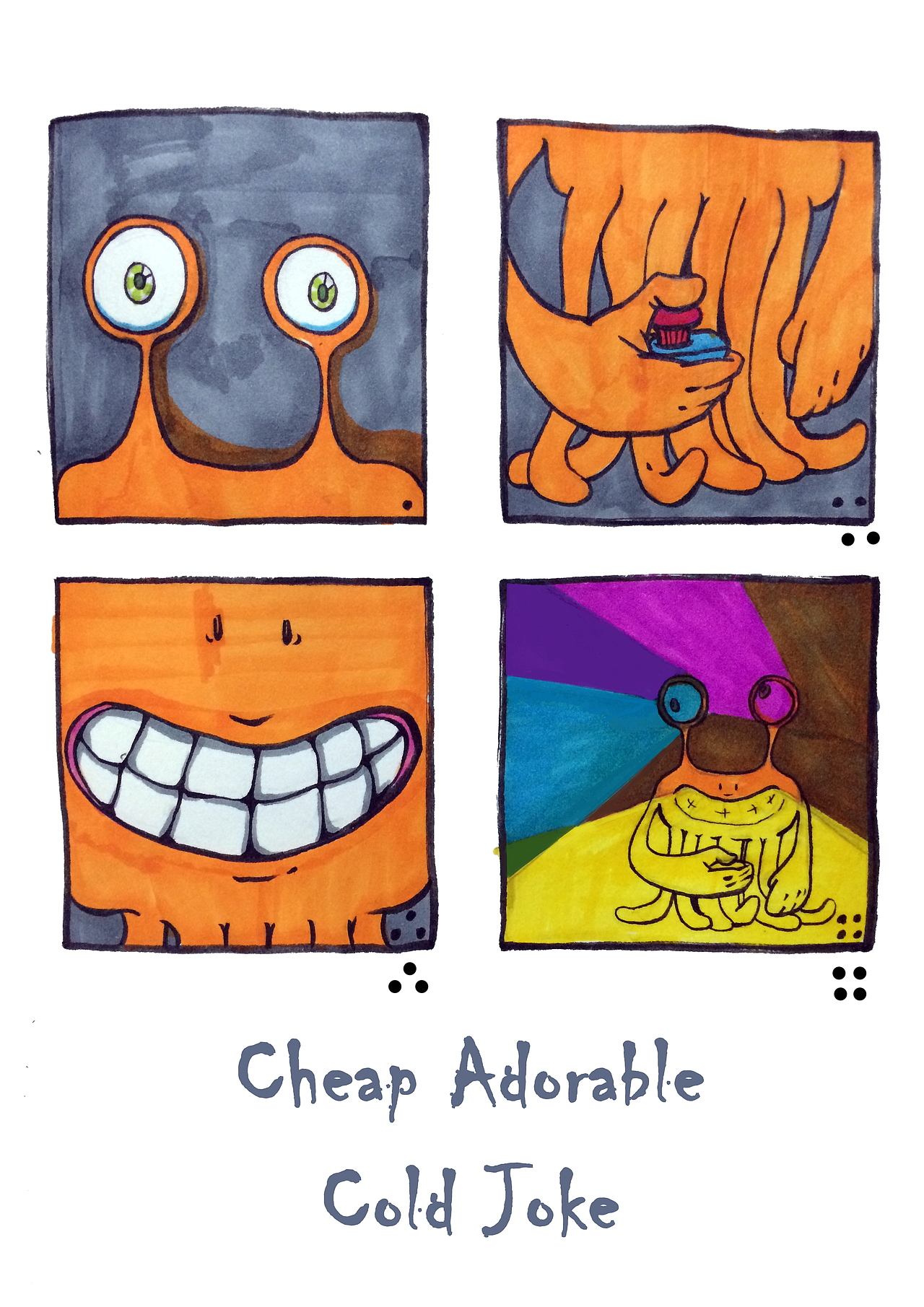 更新两张《贱萌冷笑话》/cheap adorable cold joke（图ZMjkwOTE4NjA=） - 短篇/格漫 - 站酷设计师RASON_LMC原创素材 - 站酷ZCOOL