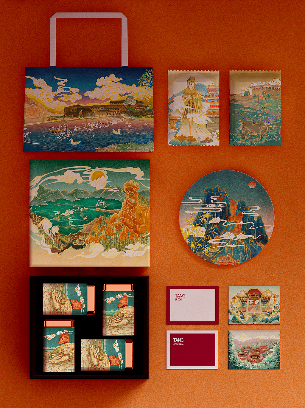 《一本福建》文创插画