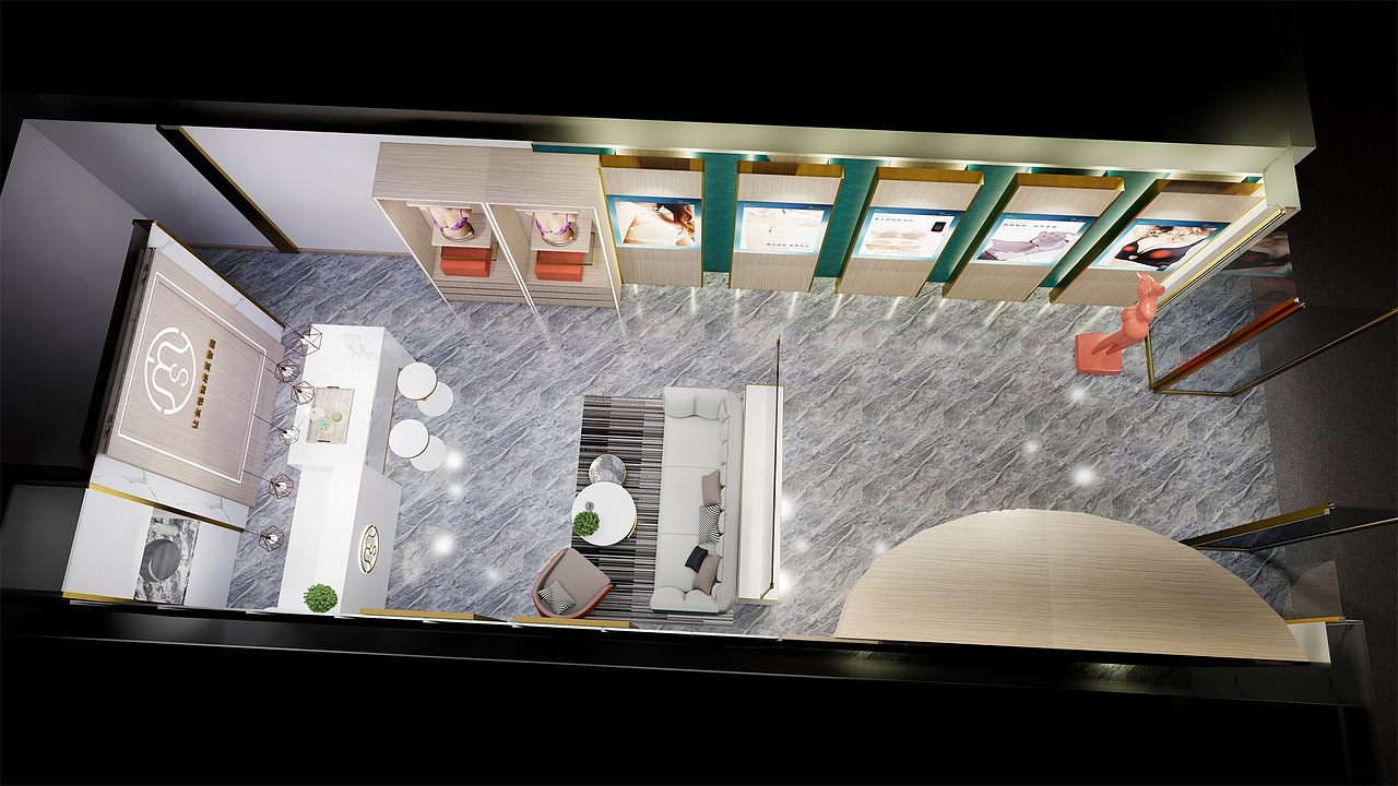 美容店装修_内衣店装修_麦丝美形象管理连锁店