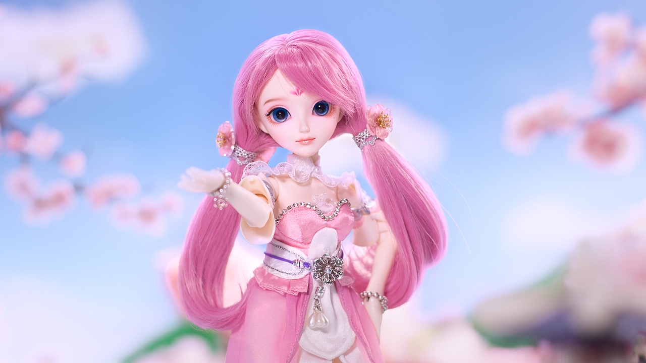 梦幻西游桃夭夭《桃花笑》舞蹈mv|动漫|动画片|麒童