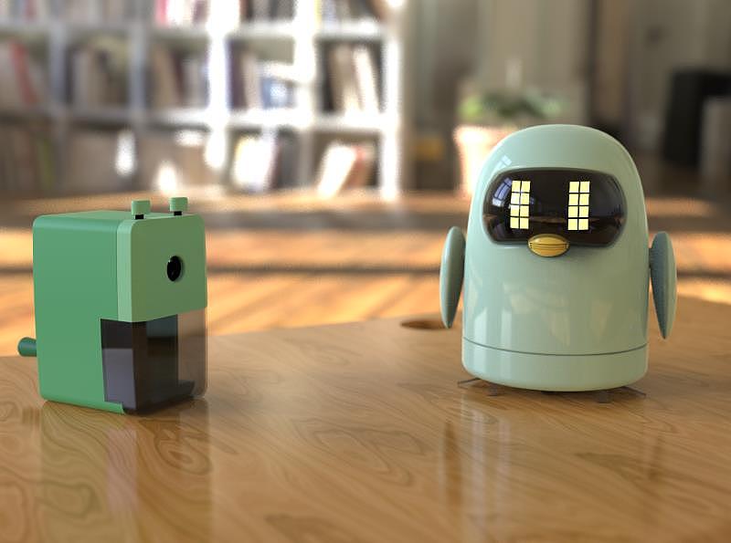 桌面电子宠物吸尘器（图ZMjg2NDY3MzEy） - 电子产品 - 站酷设计师PickleRicker原创素材 - 站酷ZCOOL