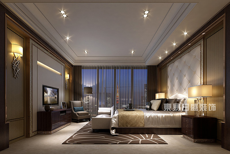 大连3室2厅装修案例-中庚当代艺术176㎡港式风格（图ZMTE3NzUxODc2） - 家装设计 - 站酷设计师大连东易日盛装饰原创素材 - 站酷ZCOOL