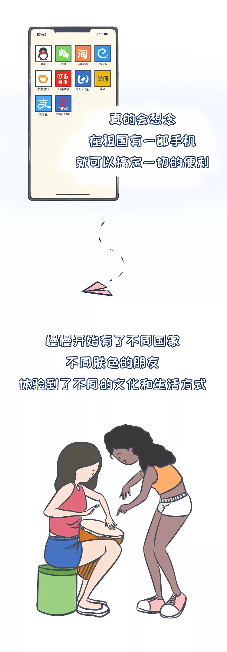 【条漫】在国外留学是一种什么样的体验 ?（图ZMjQ0NjY3MjI0） - 短篇/格漫 - 站酷设计师Rae蕊原创素材 - 站酷ZCOOL