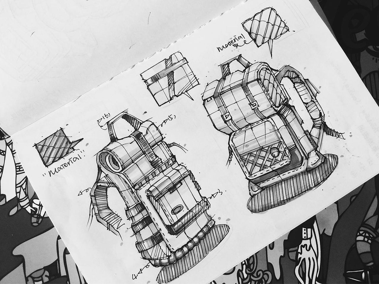 工業(yè)設(shè)計Sketchbook-日常練習(xí)NO.1（圖ZMTM3MDYxNzYw） - 生活用品 - 站酷設(shè)計師Suniwoo_Yo原創(chuàng)素材 - 站酷ZCOOL