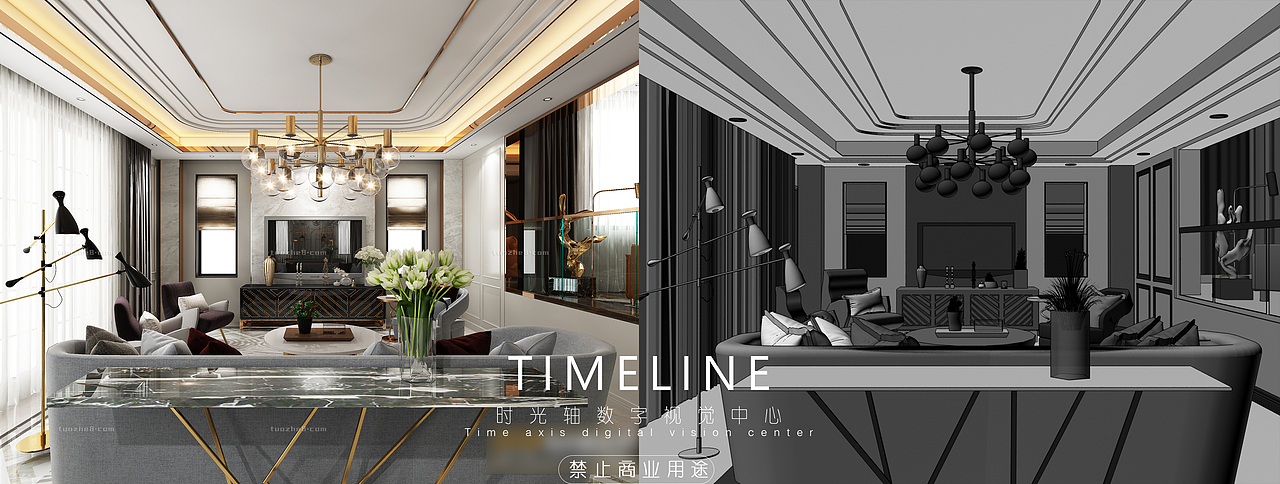 时光轴建筑动画20期学员模型临摹（图ZMjY5NjI2NzY0） - 建筑/空间 - 站酷设计师时光轴巩老师原创素材 - 站酷ZCOOL