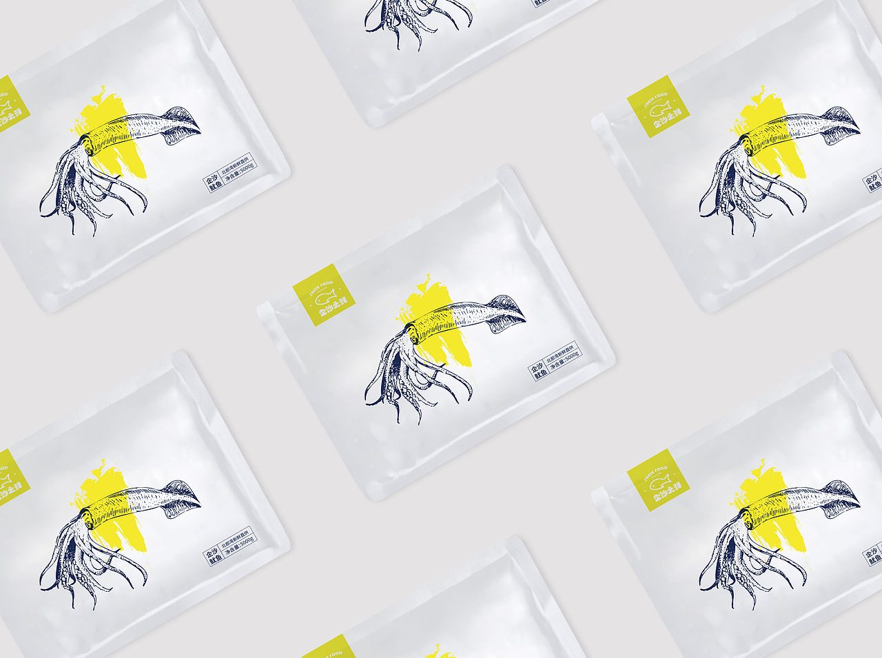 海鲜包装（图ZMTAwMTU5MzEy） - 包装 - 站酷设计师甄有钱原创素材 - 站酷ZCOOL