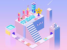 2.5D城堡  紀(jì)念碑谷