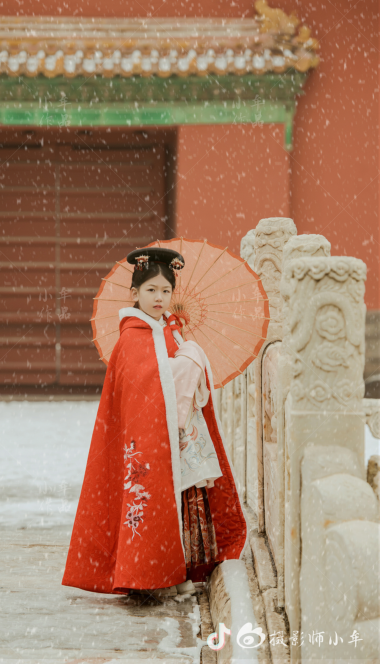 小牟古风外景|初雪