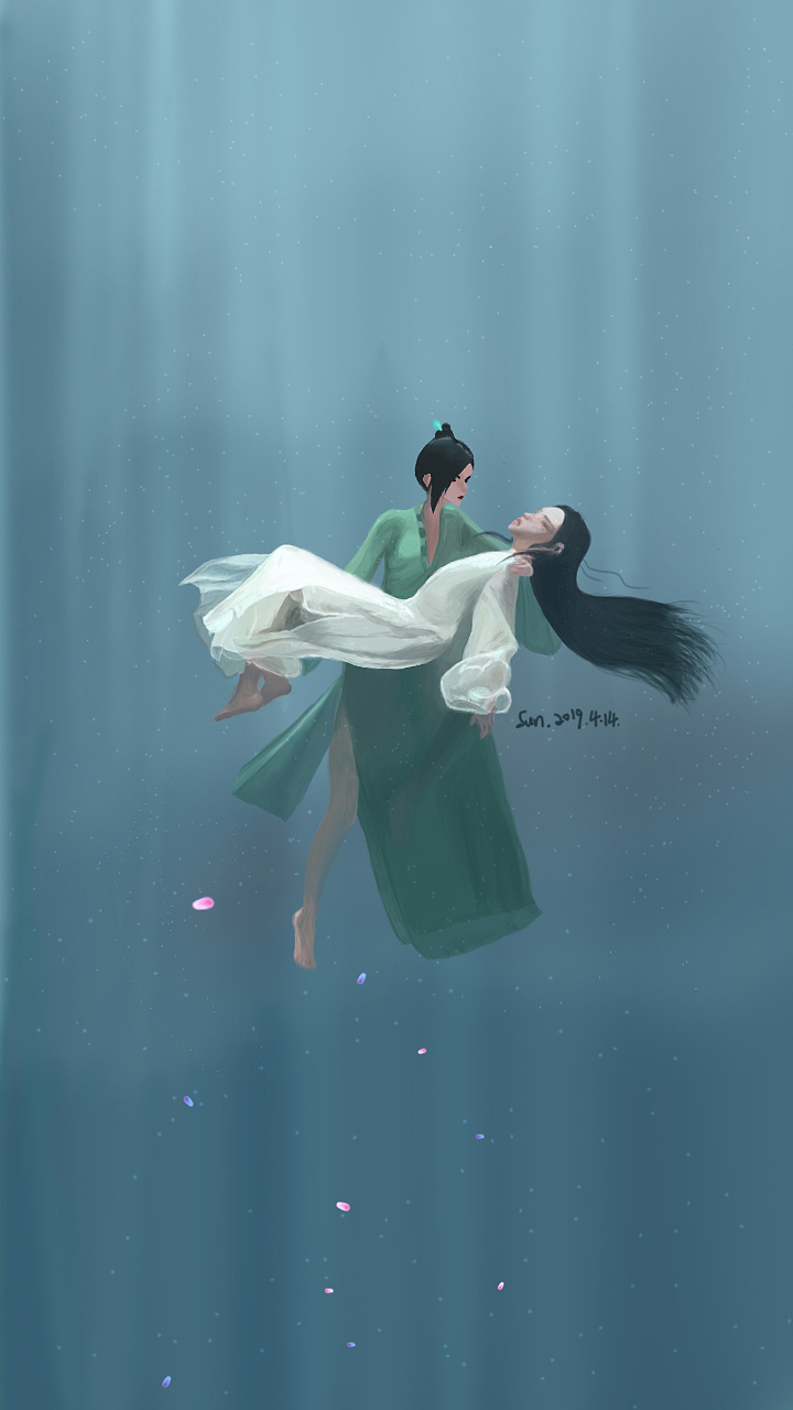 白蛇缘起—青白手绘93