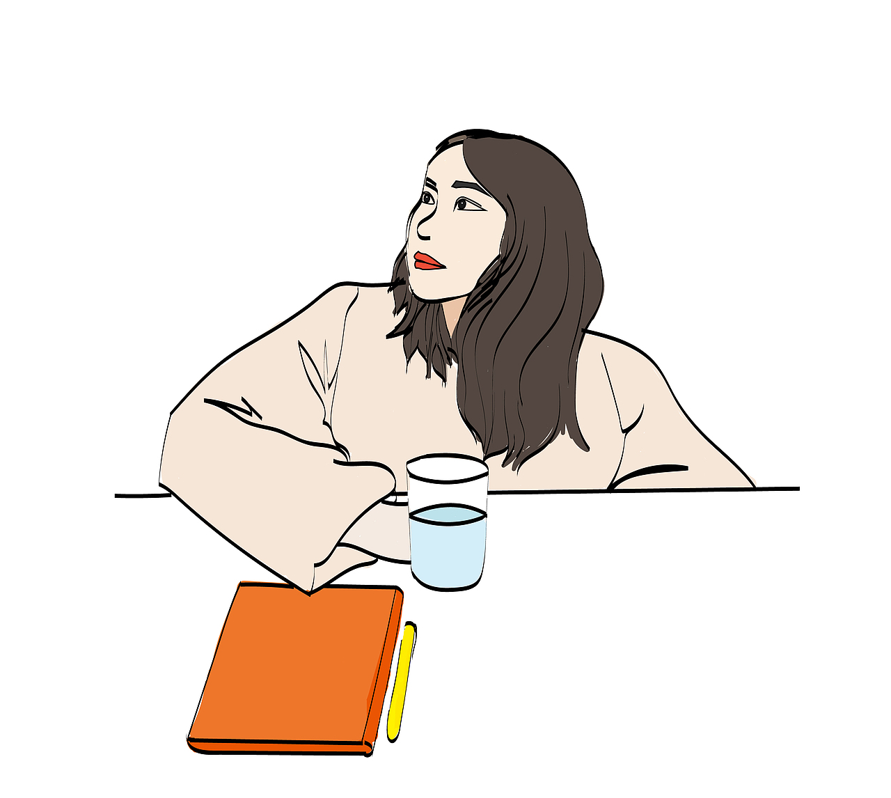 人物插画（图ZMTQ4NTUwNzg4） - 创作习作 - 站酷设计师知了个鸟原创素材 - 站酷ZCOOL