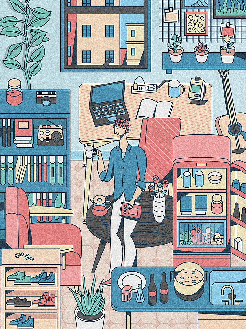 插画合集——2019（1）（图ZMTUyMzExMTAw） - 商业插画 - 站酷设计师Samuel_Chen插画原创素材 - 站酷ZCOOL