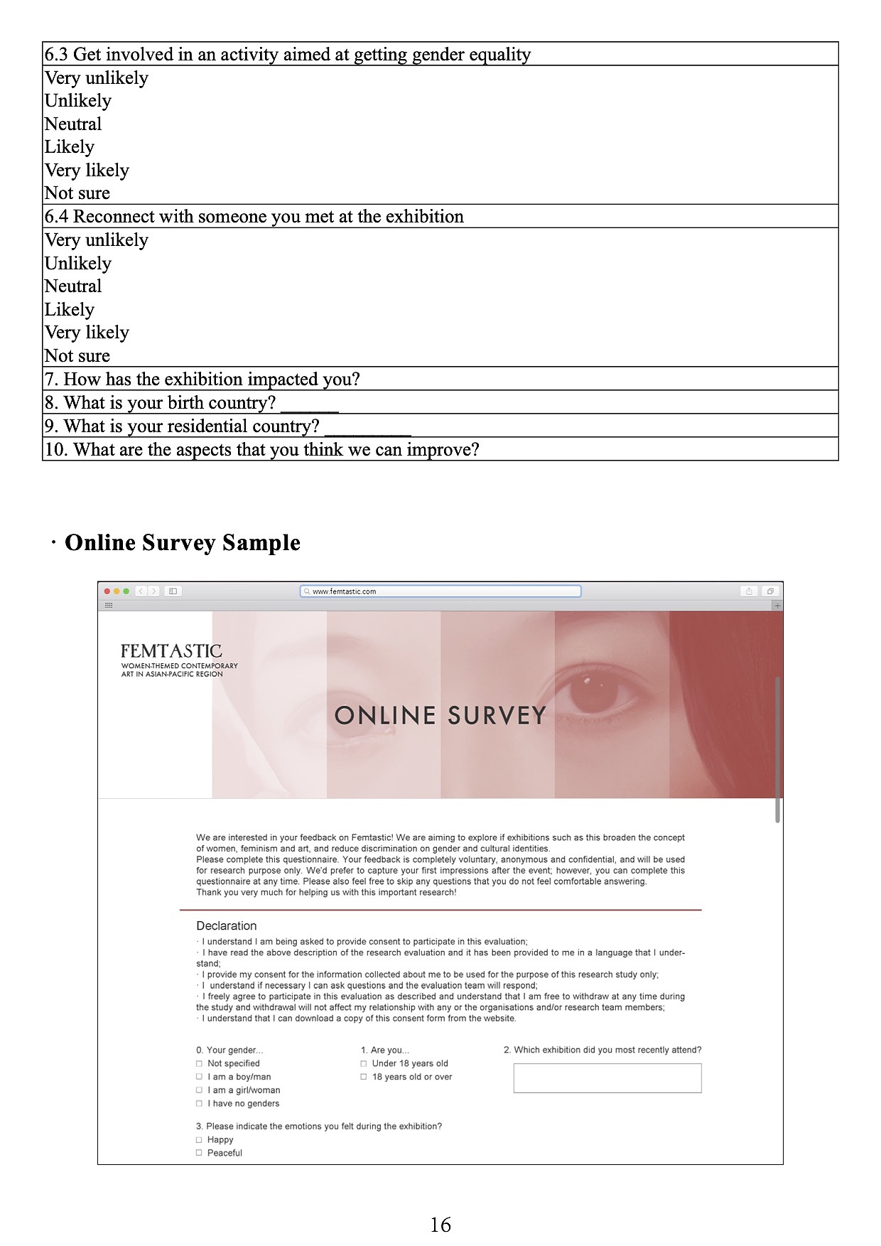 “FEMTASTIC”女权主义艺术展平面宣传