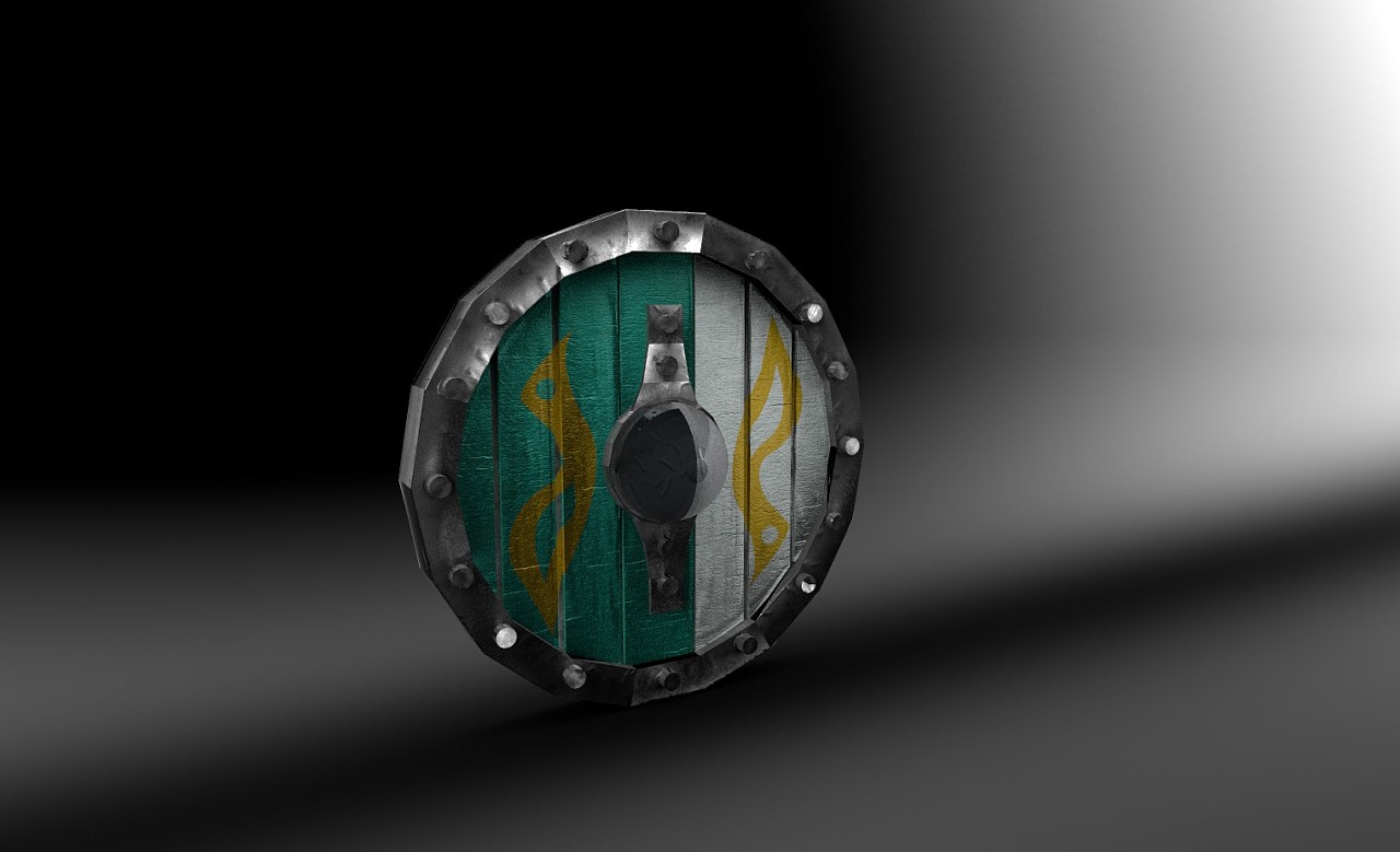 盾牌建模练习|三维|机械/交通|里克杰克森 - 原创作品 - 站酷 (zcool)