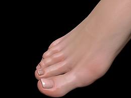 [zbrush雕塑练习]脚脚雕塑练习