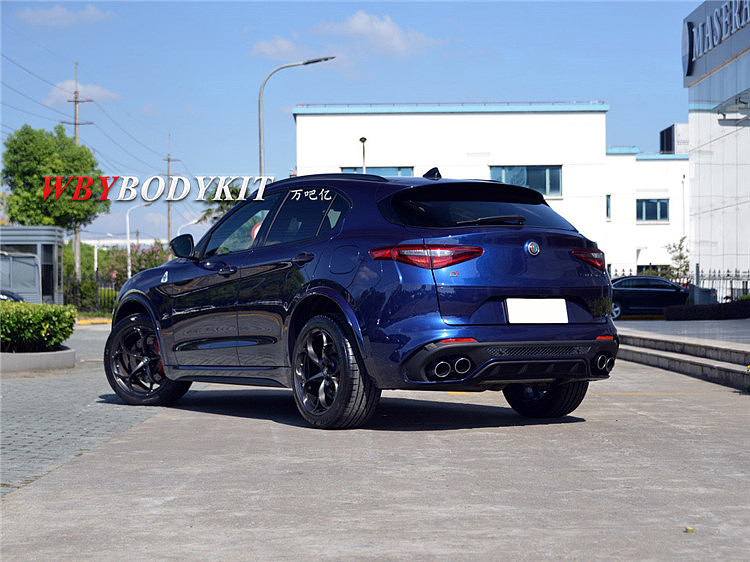 阿尔法罗密欧stelvio改装四叶草高配版大包围stelvio_wbybodykit-站酷