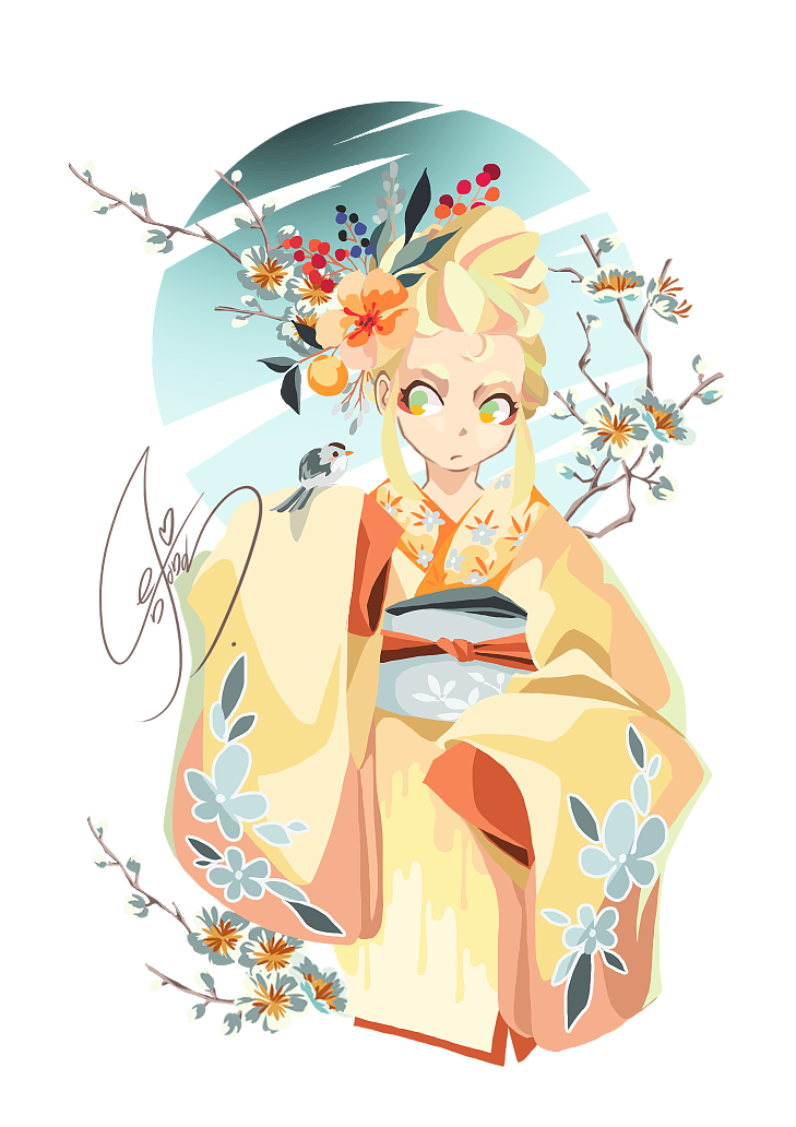 又来晒疯涂鸦的柚子（图ZMTg2OTk4MTMy） - 创作习作 - 站酷设计师杂毛懒燕原创素材 - 站酷ZCOOL