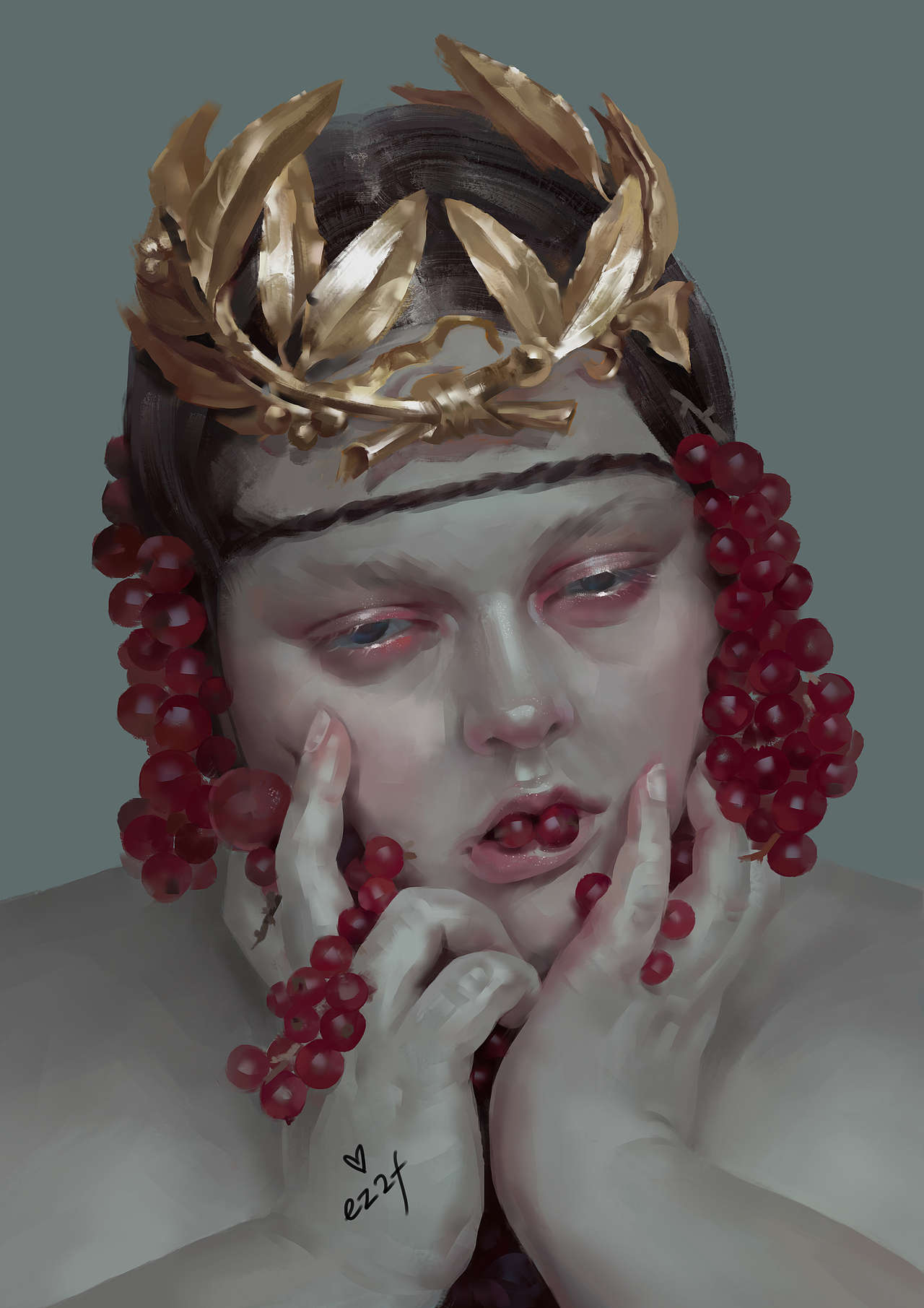 被诅咒的公主（图ZOTI5NTMwMjA=） - 商业插画 - 站酷设计师ez2fok原创素材 - 站酷ZCOOL