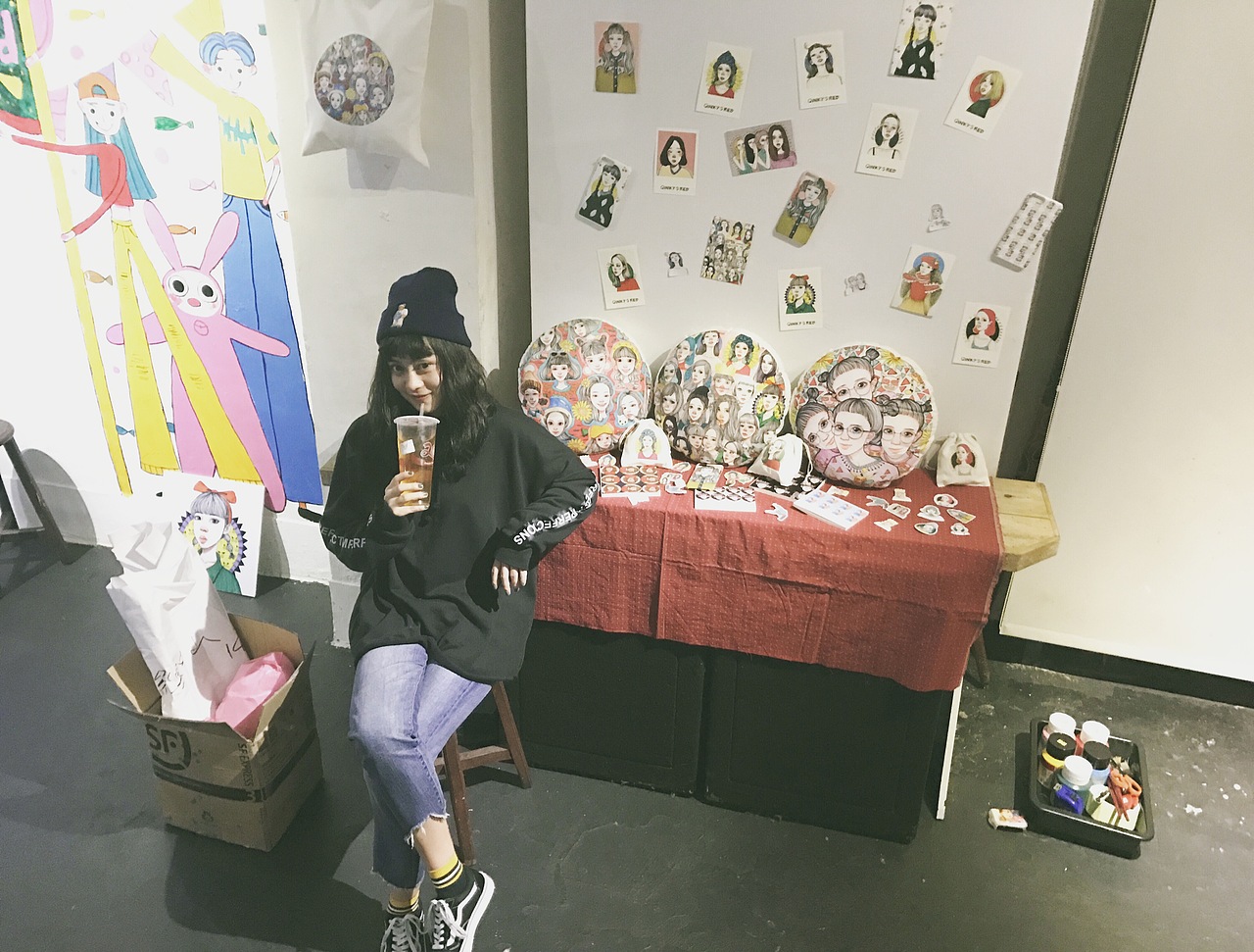 Qinky's Red台湾个展（图ZMTMyMTAxMDMy） - 其他 - 站酷设计师Qinkywoo原创素材 - 站酷ZCOOL