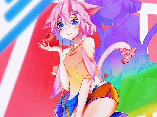 时尚猫猫头
