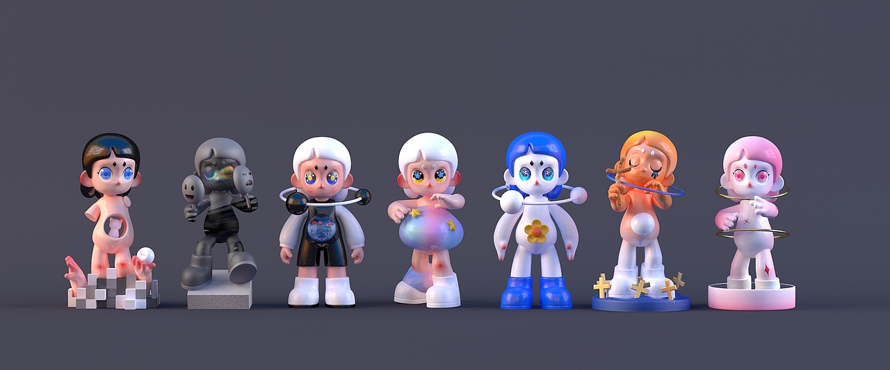 Yikoo（一口一口）IP④（图ZMjc2NTIxMTg0） - 玩具 - 站酷设计师好一个工作室原创素材 - 站酷ZCOOL