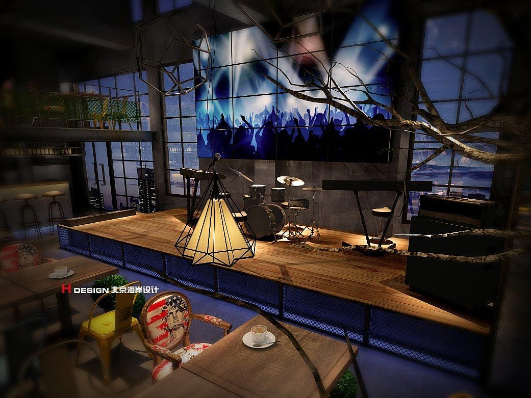 通化春天里音乐餐厅|室内设计案例|4