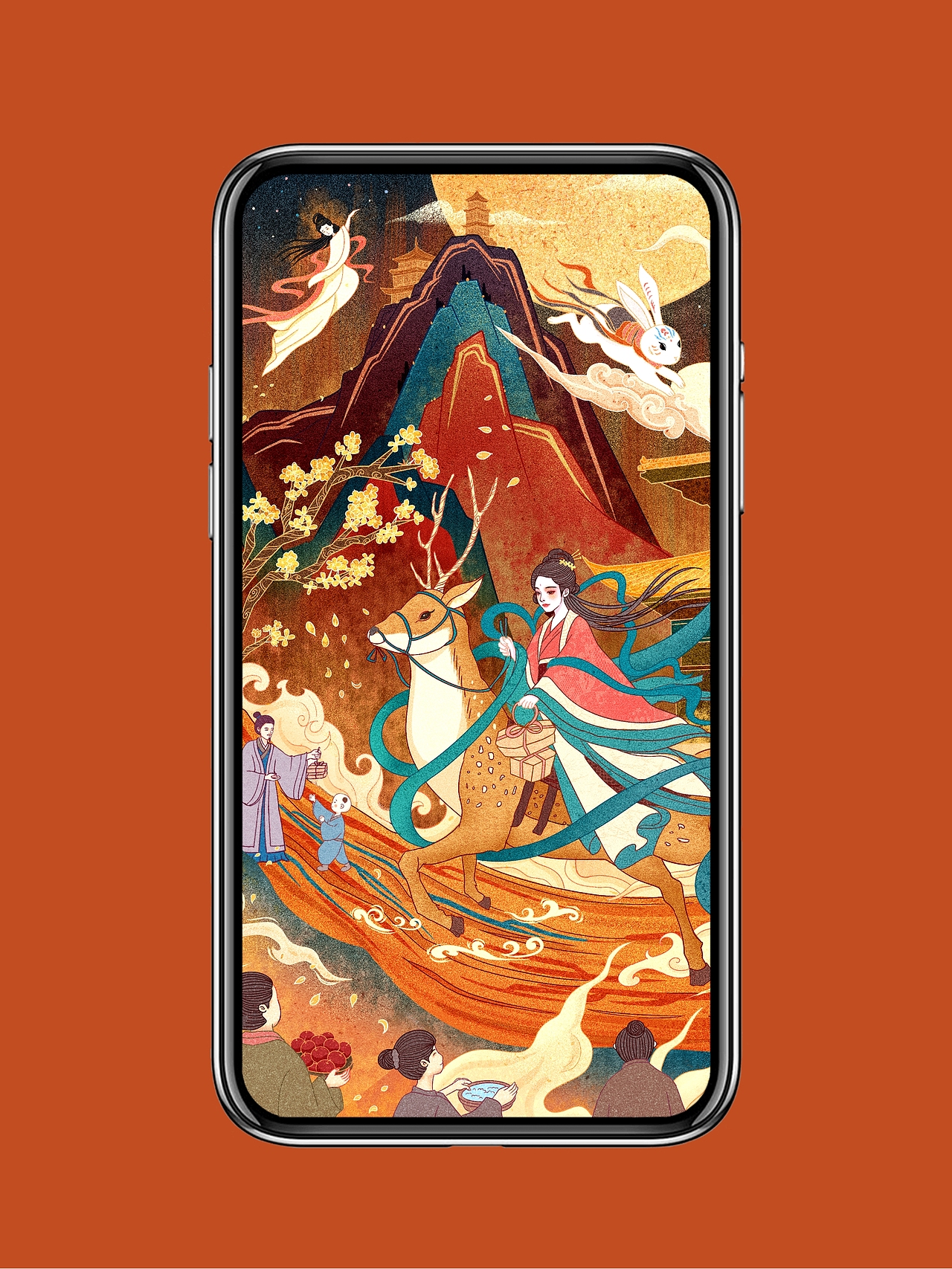 《北京兔儿爷》故事插画绘本创作(图ZMzc3ODg1MzA0) - 绘本 - 站酷设计师一个邓芝原创素材 - 站酷ZCOOL