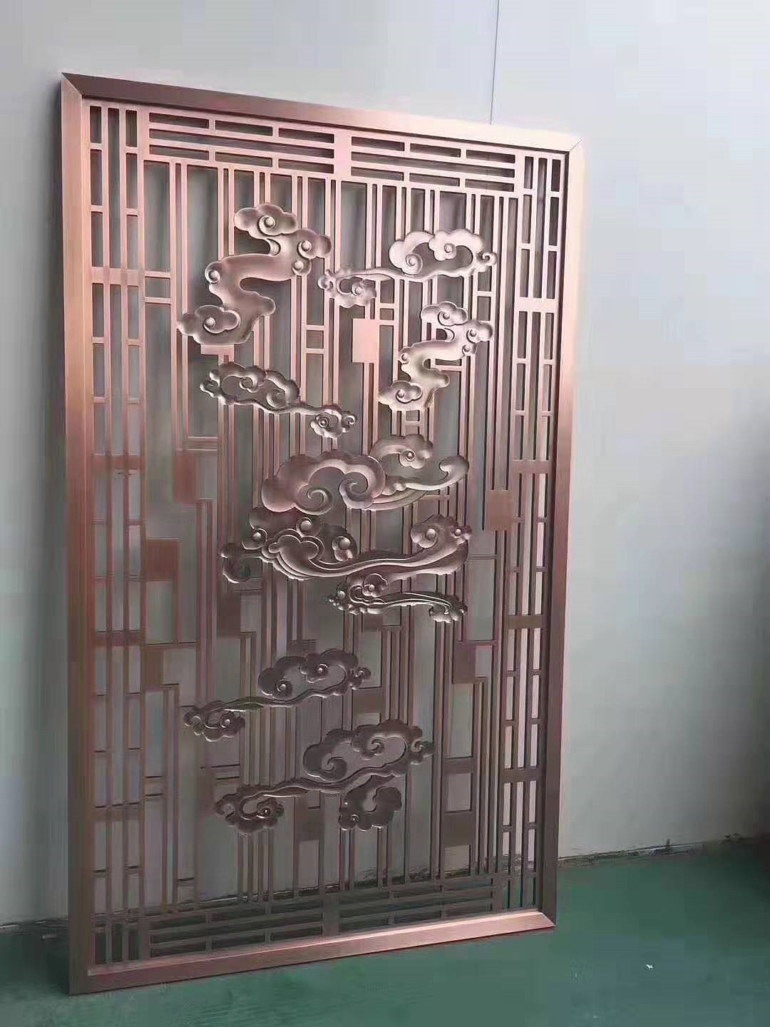 中式奢华铝屏风 众钰满足各式各样的艺术屏风追求（图ZMjY3NjY1ODc2） - 其他 - 站酷设计师众钰屏风护栏原创素材 - 站酷ZCOOL