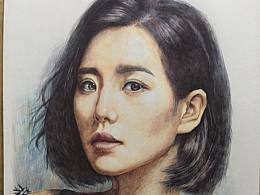 圆珠笔画明星
