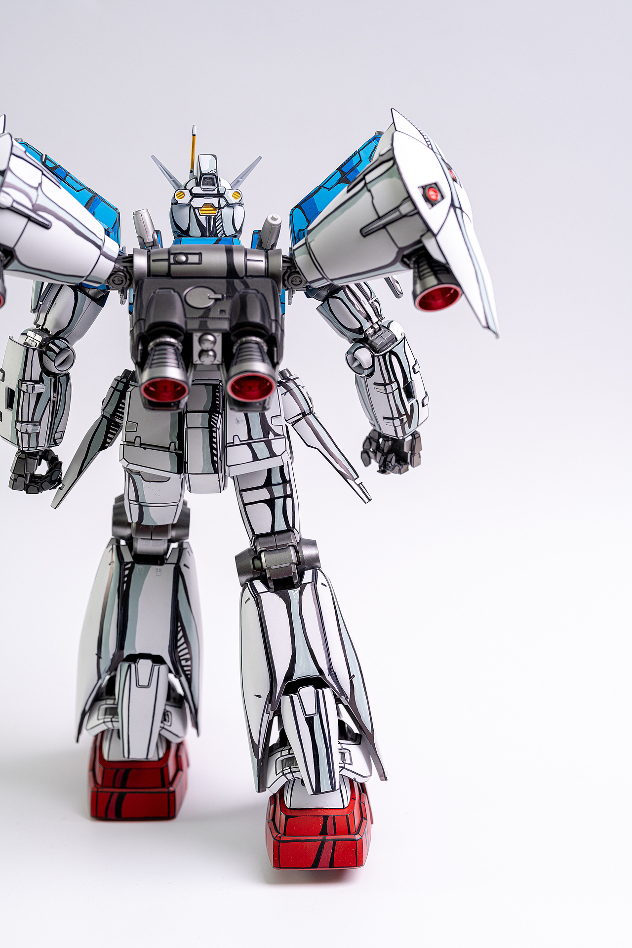 高达 pg GP01 瞎涂（图ZMTkyMjY1Njg0） - 手办/模玩 - 站酷设计师胶脑原创素材 - 站酷ZCOOL