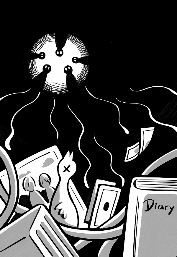 星新一科幻小说集内插(图ZMjg2MTExMDg0) - 商业插画 - 站酷设计师Aimee_Zou原创素材 - 站酷ZCOOL