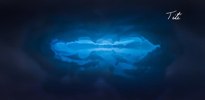 冰川洞窟一样的护手霜