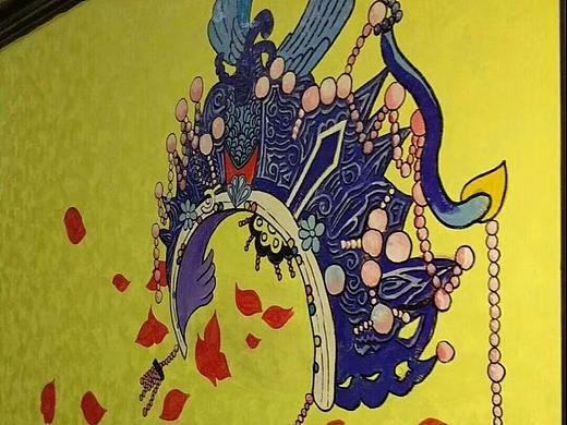 婚慶禮儀公司墻體彩繪案例（個(gè)人主頁-ZMjg1Nzk1MzY=） - 新銳潮流插畫 - 站酷設(shè)計(jì)師馬背畫材原創(chuàng)素材 - 站酷ZCOOL