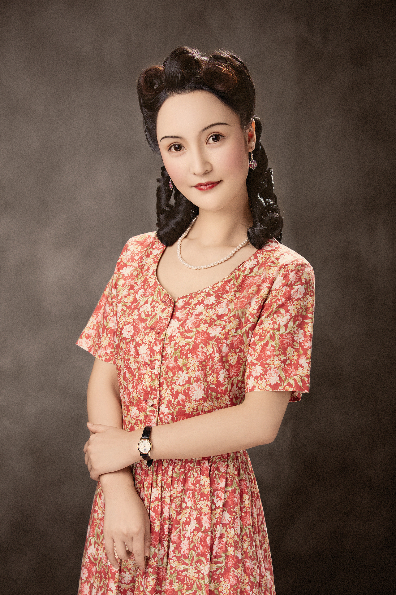 民国贵族名媛-古着小礼服