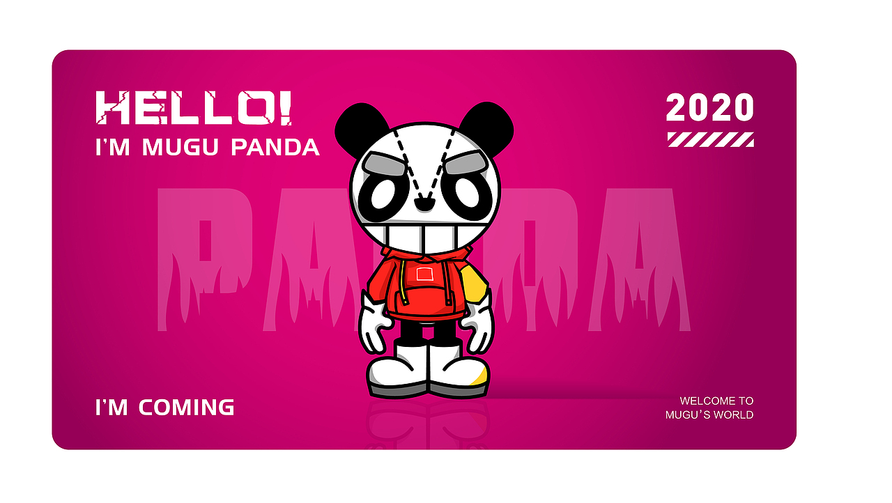 咪咕熊猫延展设计 | ip设计