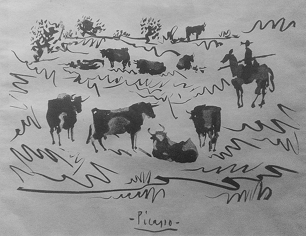 毕加索-斗牛系列