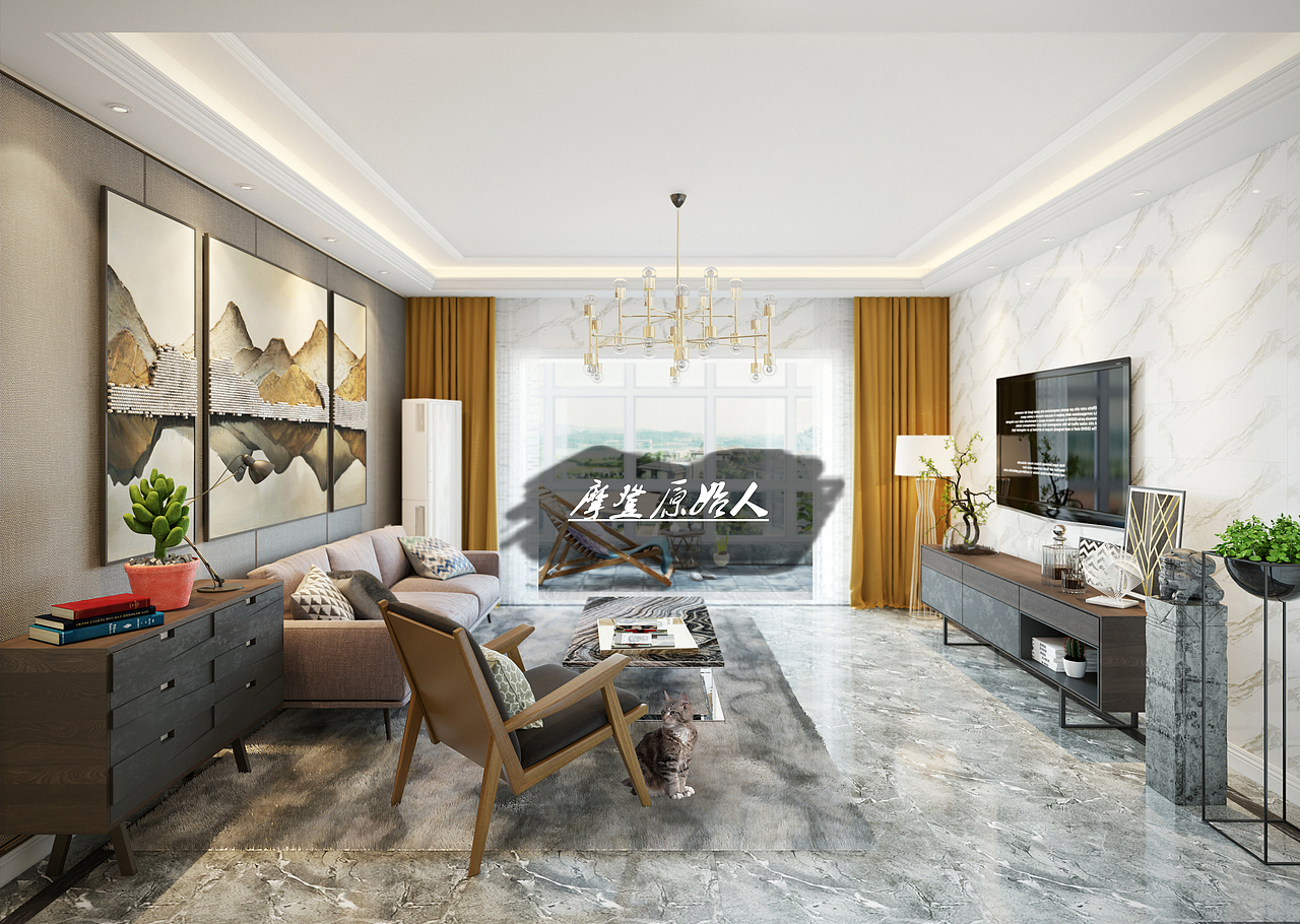 站酷第一次发帖，一次尝试性的工作作品。（图ZNzY2OTYxMTY=） - 家装设计 - 站酷设计师卜之道原创素材 - 站酷ZCOOL