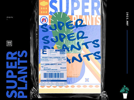 SUPER PLANTS 超级植物 | 插画海报