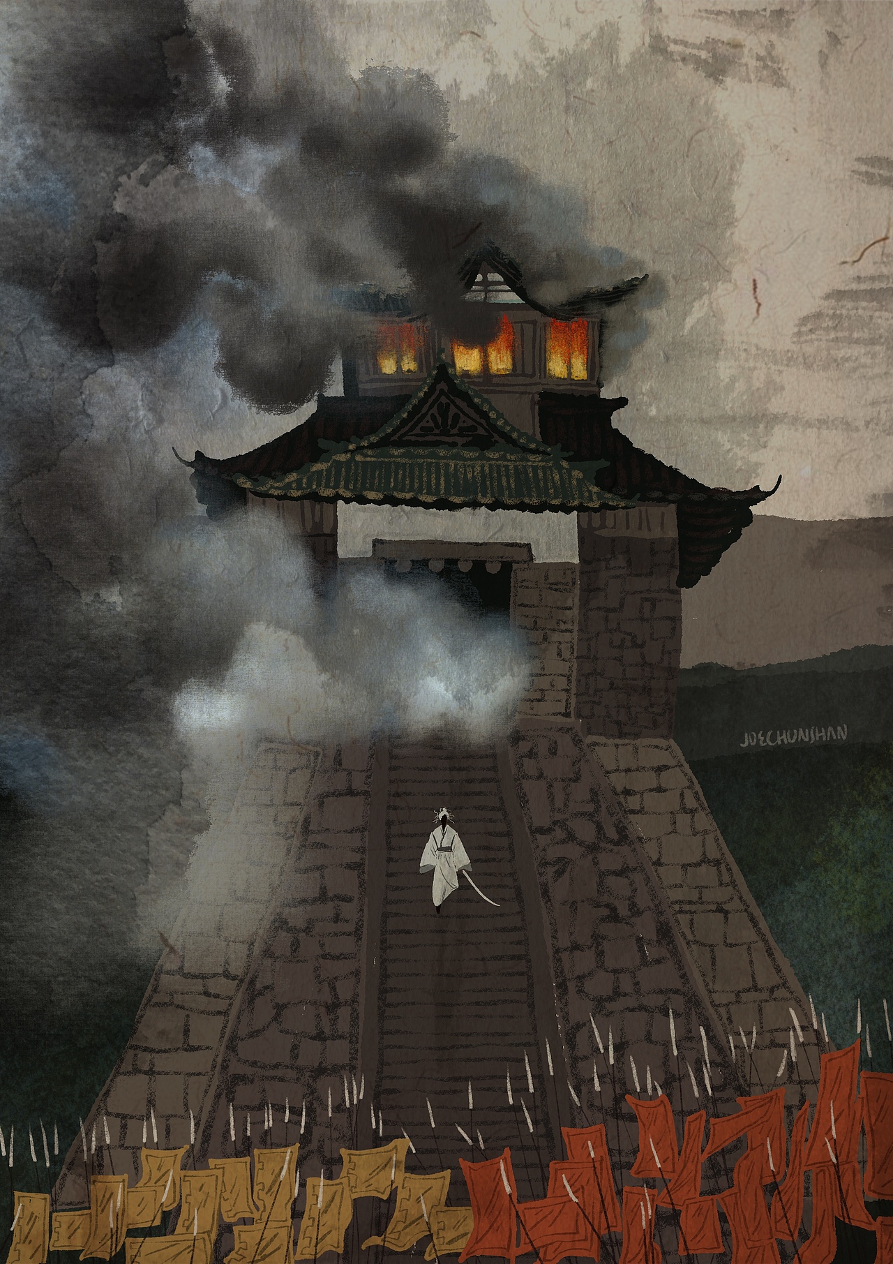 强直性嫁接手稿