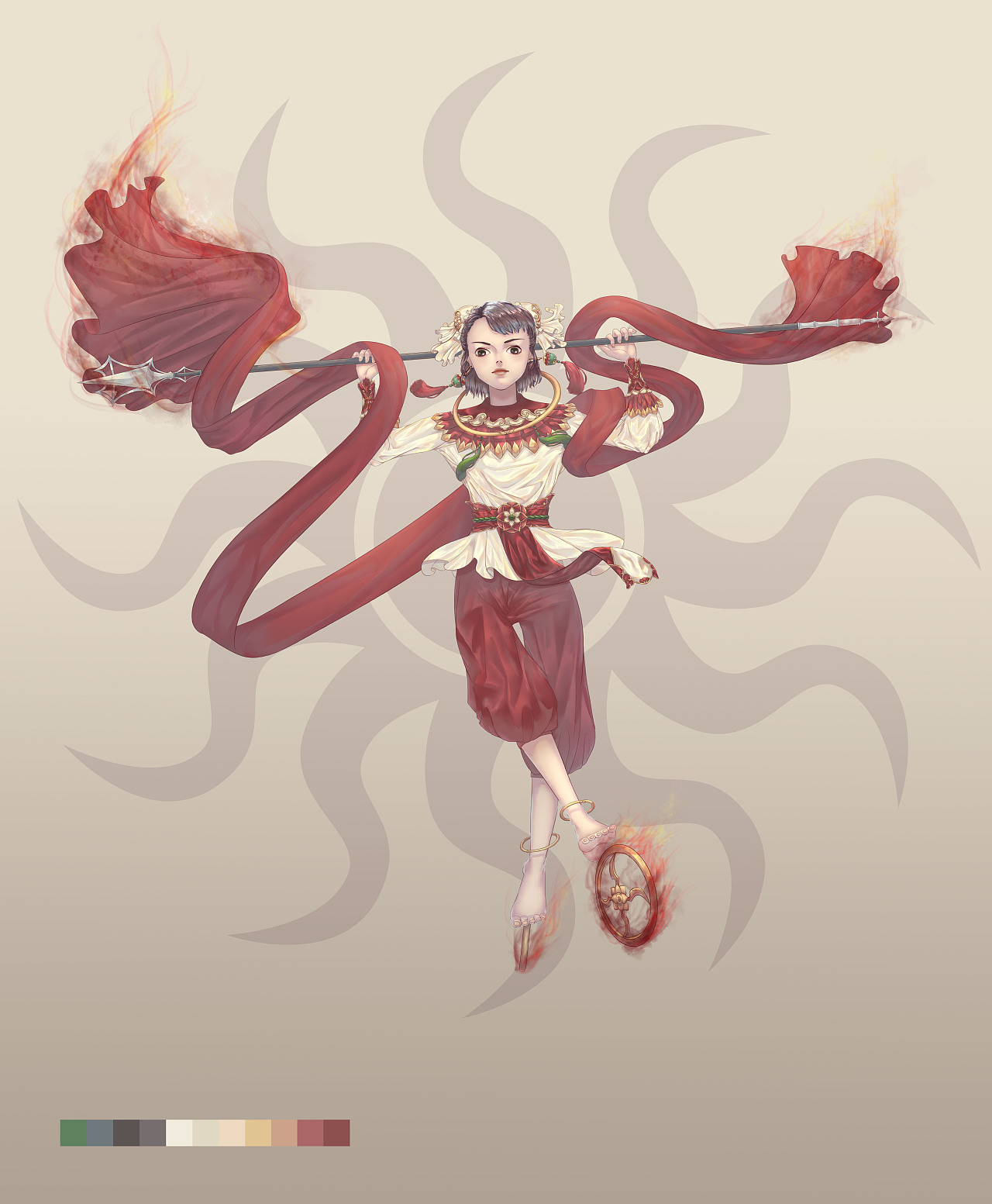 哪吒立绘 - 原创作品 - 站酷(zcool)