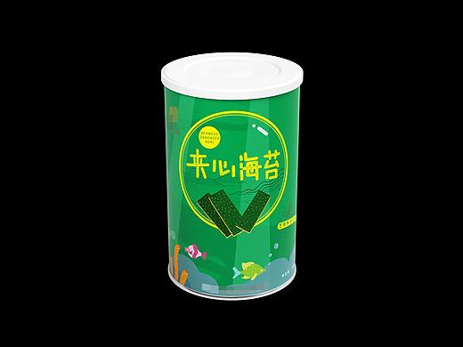 夹心海苔罐包装