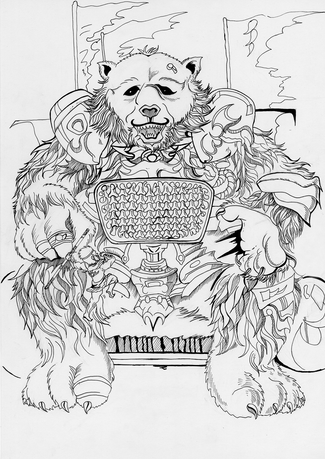 《猿奇》#青春答卷2018#|插画|概念设定|弱喜zz_原创作品-站酷zcool