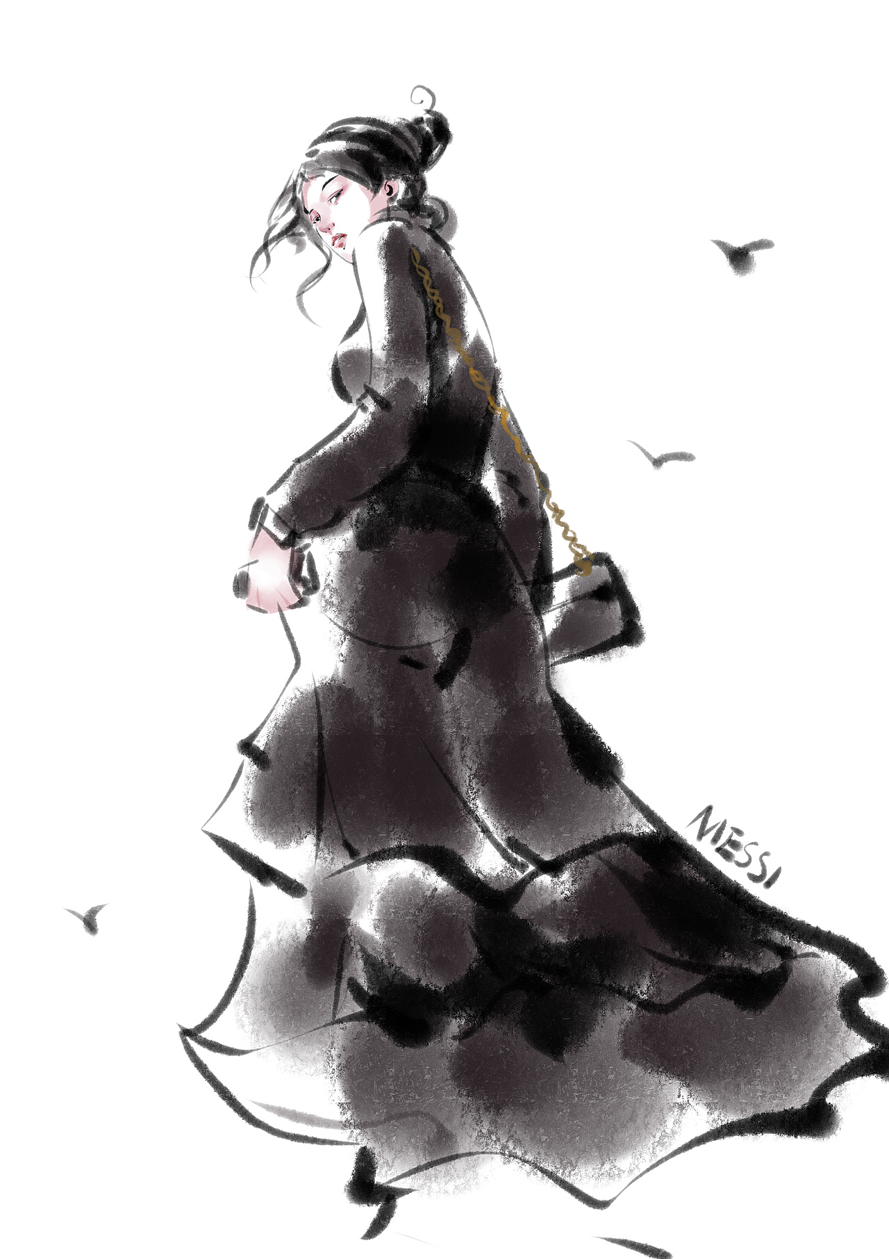 水墨小风格（图ZMjA4NjMxNzA0） - 创作习作 - 站酷设计师无敌小梅西原创素材 - 站酷ZCOOL