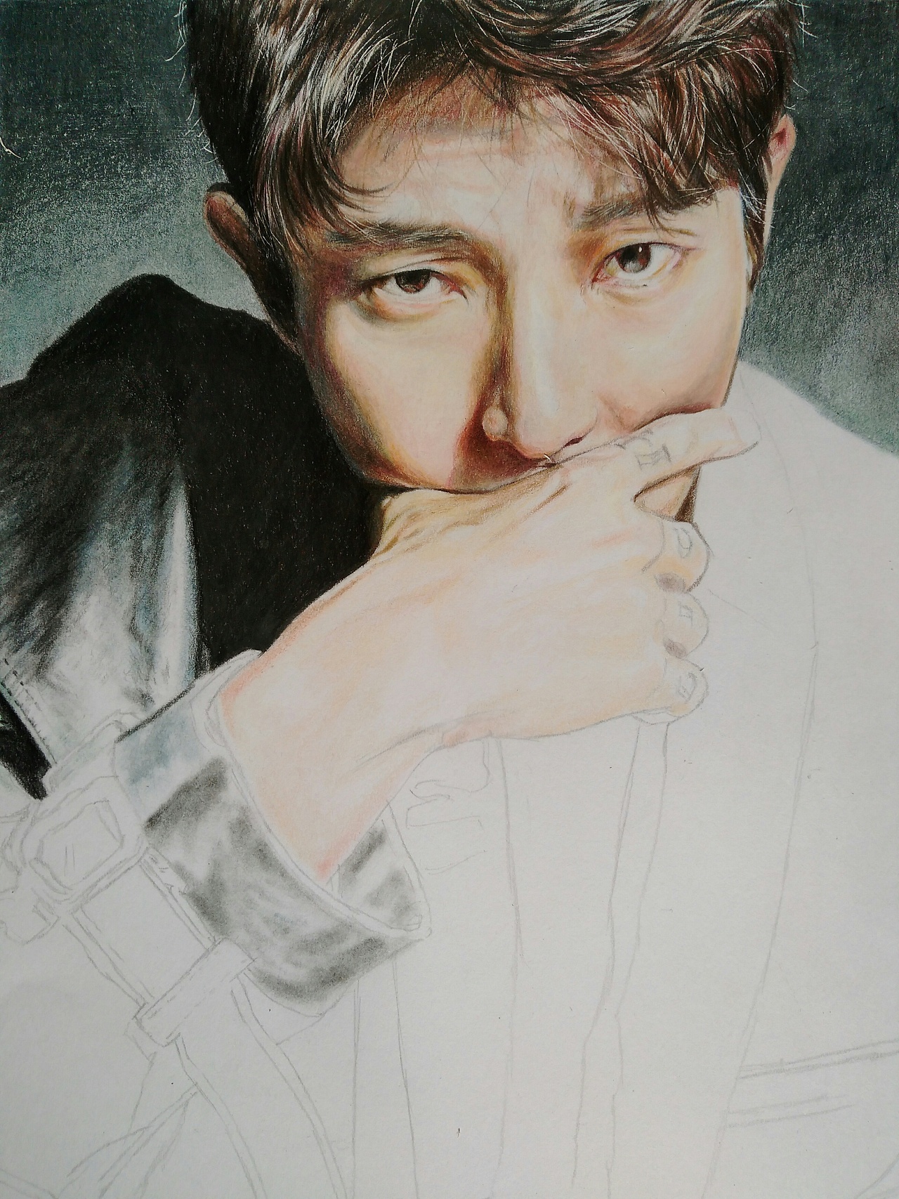 人物彩铅:李准基