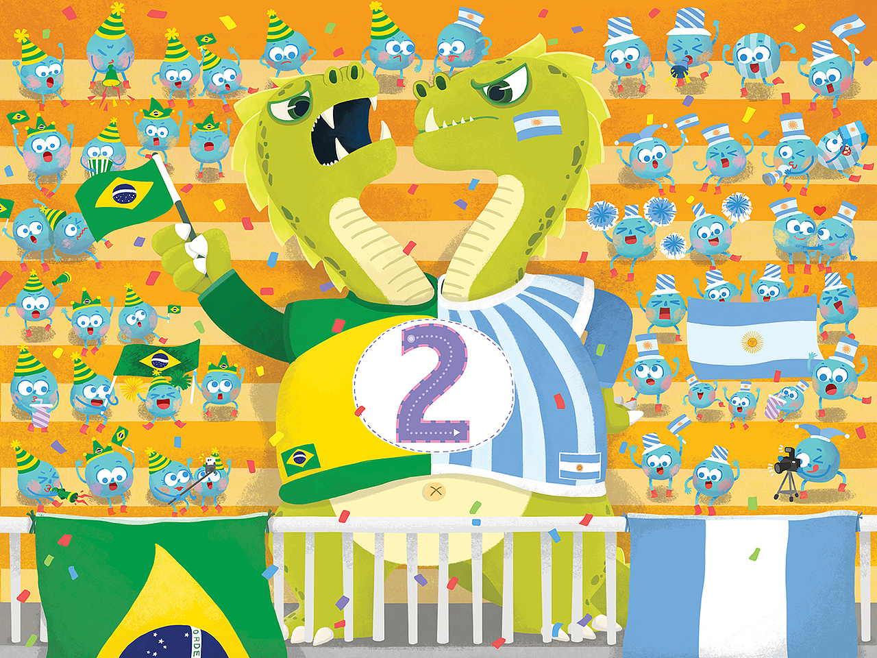 原创儿童绘本《The Mini World of Number》部分插图（图ZMTMxOTgxMDQw） - 绘本 - 站酷设计师小小苏和牛筋面原创素材 - 站酷ZCOOL