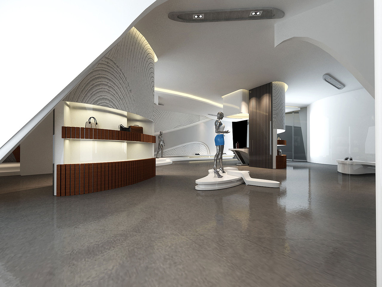 ck服装店概念室内设计