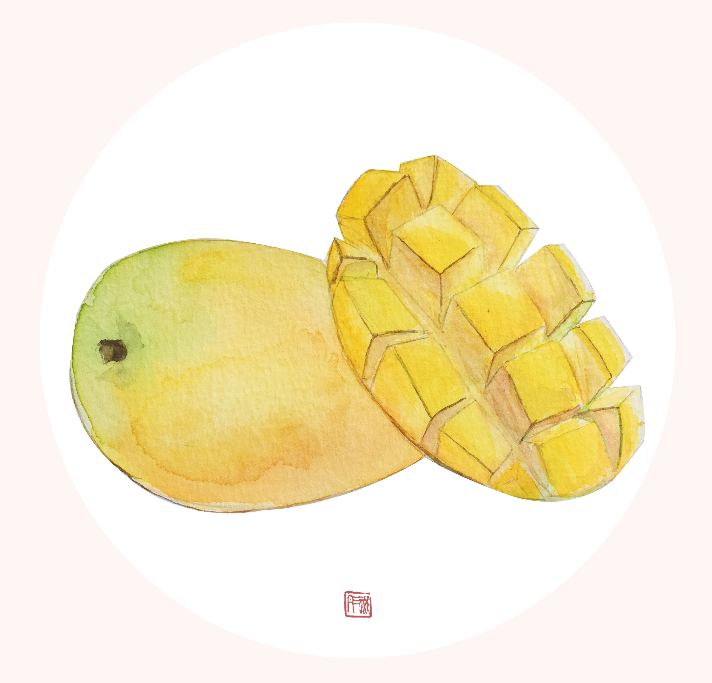 水果 水彩|插画|插画习作|阿彤 - 原创作品 - 站酷 (zcool)